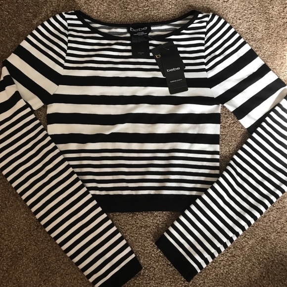🎈💫🌟💋bebe stripe top - Picture 2 of 3